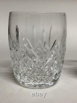 Waterford Castlemaine Double Old Fashioned Glasses 4 1/4 Set of 2