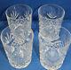 Waterford Ciara Double Old Fashioned Set of 4 Lightly Used (Lightly Scratched)