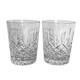 Waterford Classic Crystal Lismore Double Old Fashioned Glasses, Set of 2 Clear