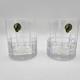 Waterford Cluin Short Stories Double Old Fashioned Pair of two glasses