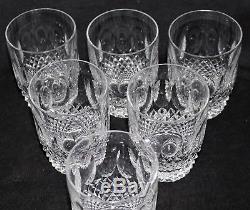 Waterford Colleen Double Old Fashioned Glasses Set Of 6
