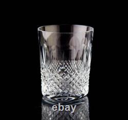 Waterford Colleen Double Old Fashioned Tumbler Glasses Set of 4 Vintage Barware