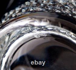 Waterford Colleen Double Old Fashioned Tumbler Glasses Set of 4 Vintage Barware