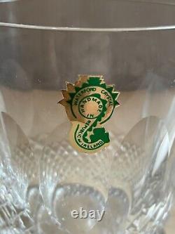 Waterford Colleen Irish Double Old Fashioned Crystal Glass 4 3/8'' with sticker