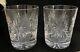 Waterford Congratulations Double Old-Fashioned Glasses Mint Used