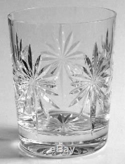 Waterford Congratulations Double Old Fashioned Glasses Set of 2 NIB
