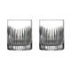 Waterford Connoisseur Aras Double Old Fashioned Glasses 340ml 11.5floz, Set of 2