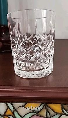 Waterford CrystalLismore Pattern DOUBLE Old Fashioned Glass DOFNWOTVTG