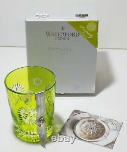 Waterford Crystal 2019 Snowflake Wishes Prosperity Double Old Fashioned In Box