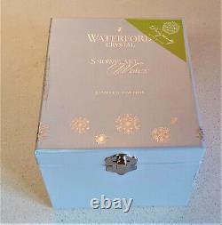 Waterford Crystal 2019 Snowflake Wishes Prosperity Double Old Fashioned In Box