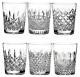 Waterford Crystal 6 Patterns of the Sea Double Old-Fashioned Glasses Set