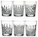 Waterford Crystal 6 Patterns of the Sea Double Old-Fashioned Glasses Set