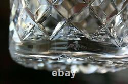 Waterford Crystal ARAGLIN 2 Double Old Fashioned Whiskey Glasses 4-3/8