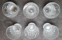 Waterford Crystal Alana Essence Double Old Fashioned Glasses Set of 6