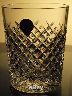 Waterford Crystal Alana Whisky Tumbler Pair Double Old Fashioned 12 Oz New