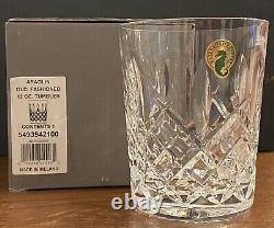 Waterford Crystal Araglin 12 oz Double Old Fashioned Tumbler, New In Box, Rare
