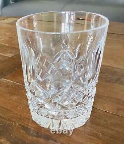 Waterford Crystal Araglin 12 oz Double Old Fashioned Tumbler, Rare Free Shipping