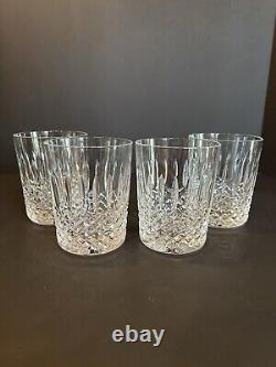 Waterford Crystal BALLYBAY Double Old Fashioned Set of 4 in Original Box IRELAND