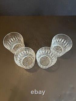 Waterford Crystal BALLYBAY Double Old Fashioned Set of 4 in Original Box IRELAND