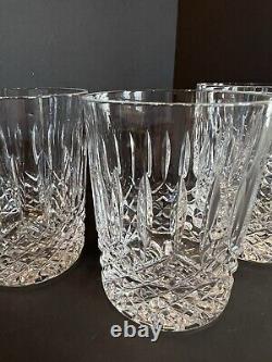 Waterford Crystal BALLYBAY Double Old Fashioned Set of 4 in Original Box IRELAND