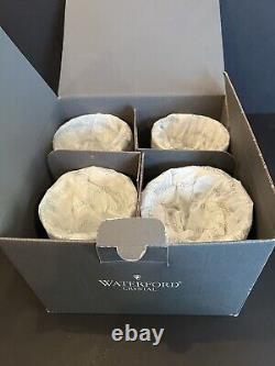 Waterford Crystal BALLYBAY Double Old Fashioned Set of 4 in Original Box IRELAND