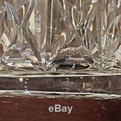 Waterford Crystal BALLYSHANNON Double Old Fashioned Glass Set 3 Works w Lismore