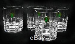 Waterford Crystal Barware Double Old Fashioned Set of 4 NEW