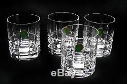 Waterford Crystal Barware Double Old Fashioned Set of 4 NEW