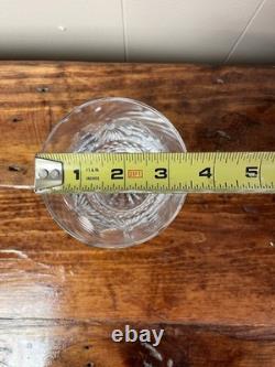 Waterford Crystal Birds In Flight Double Old Fashioned Glasses Set Of 3