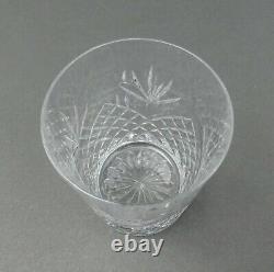 Waterford Crystal Ciara Double Old Fashioned 4 1/4 Glass Tumblers Set Of 4