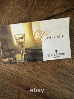 Waterford Crystal Ciara Double Old Fashioned Rocks Glasses 4 3/8 Set Of 4 NIB