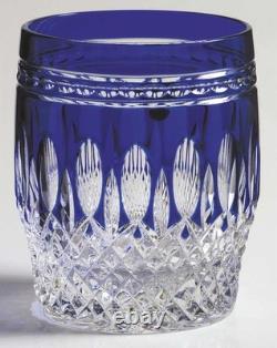 Waterford Crystal Clarendon Cobalt Blue Double Old Fashioned 13633485