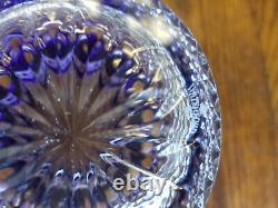 Waterford Crystal Clarendon Cobalt DOF Double Old Fashioned NEW Glass Tumbler