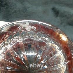 Waterford Crystal Clarendon Ruby Double Old Fashioned Whiskey Glass MINT