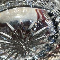 Waterford Crystal Clarendon Ruby Red Whiskey Double Old Fashioned Tumbler Glass