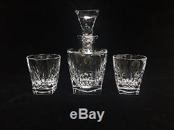 Waterford Crystal Clarion Decanter Set with 2 Doubled Old Fashioned John Connolly