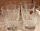 Waterford Crystal Clarion Double Old Fashioned Glasses NICE Set of 4