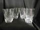 Waterford Crystal Clarion Set Of 4 Double Old Fashioned Glasses
