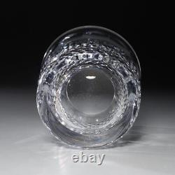 Waterford Crystal Colleen Double Old Fashioned Glass Tumbler 1960's, 4 3/8h B