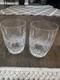 Waterford Crystal Colleen Double Old Fashioned Tumbler Glasses 4 3/8 Set of 2