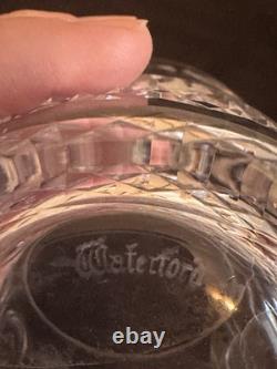 Waterford Crystal Colleen Double Old Fashioned Whiskey Glasses Set Of 2