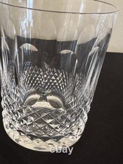 Waterford Crystal Colleen Double Old Fashioned Whiskey Glasses Set Of 2
