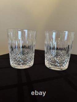 Waterford Crystal Colleen Double Old Fashioned Whiskey Glasses Set Of 2