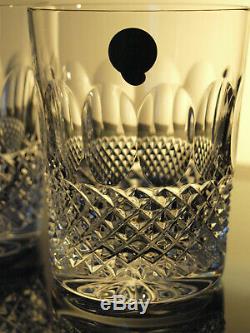 Waterford Crystal Colleen Large Whiskey Tumbler/ Pair Double Old Fashioned New