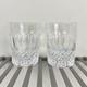 Waterford Crystal Colleen Short Stem Double Old Fashioned Glasses Set of 2