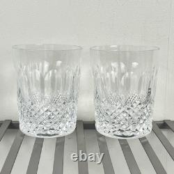 Waterford Crystal Colleen Short Stem Double Old Fashioned Glasses Set of 2