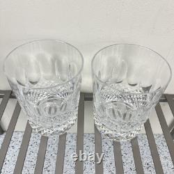 Waterford Crystal Colleen Short Stem Double Old Fashioned Glasses Set of 2