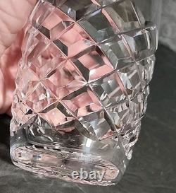 Waterford Crystal Comeragh Double Old Fashioned Tumbler 4 1/2 H Glass Set of 4