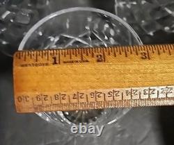 Waterford Crystal Comeragh Double Old Fashioned Tumbler 4 1/2 H Glass Set of 4