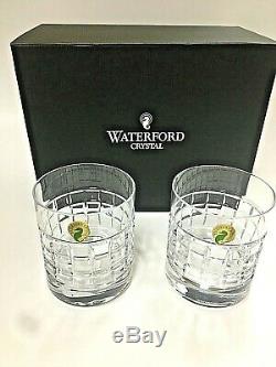 Waterford Crystal, Contemporary London Double Old-Fashioned Whiskey Tumbler Set